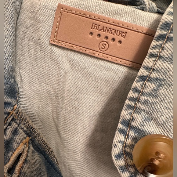 BLANKNYC Stand Collar Denim Jacket size S - Picture 10 of 11